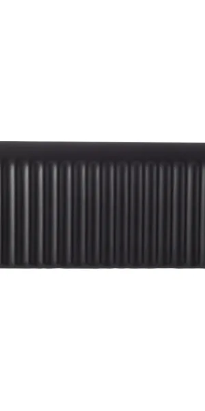 Раковина Corsa Deco Lines 37 см накладная черная (ABLVX37QB)