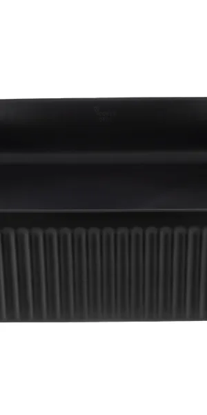 Раковина Corsa Deco Lines 37 см накладная черная (ABLVX37QB)