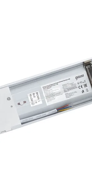 Светильник светодиодный накладной Gauss WLF-2 4000К 18 Вт IP40 белый опал (844424218)