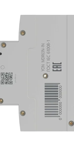 Автомат дифференциальный DKC Yon Max 16А 1P+N тип A 30 мА 6 кА (MDR63N-1N2C16-A)