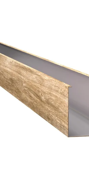 Рейка кубообразный дизайн 30х40 мм 3 м white wood