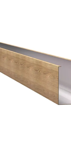 Рейка кубообразный дизайн 30х40 мм 3 м honey wood
