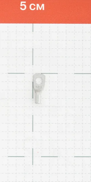 Наконечник медный луженый КВТ ТМЛс d4,3 мм 0,34-1,5 кв. мм (20 шт.)