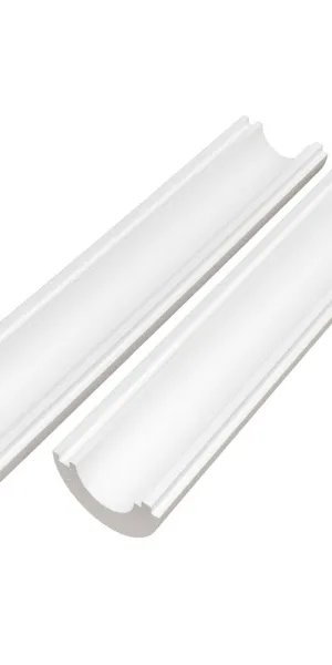 Теплоизоляция для труб Knauf Therm Скорлупа 110х50х1000 мм белая