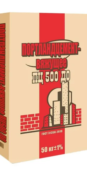 Портландцемент вяжущее ПЦ500 Д0 50 кг