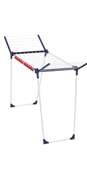 Сушилка для белья напольная Leifheit Solid Slim 550х1570х870 мм белая