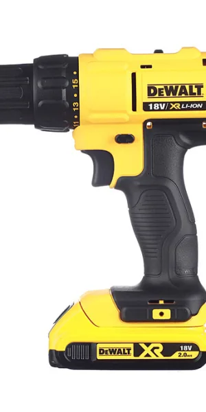 Дрель-шуруповерт аккумуляторная DeWalt 18 В 2 Ач Li-Ion 2 АКБ и ЗУ (DCD771D2-QW)
