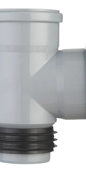 Тройник восстановитель раструба Ostendorf HTSA d110 мм 87° пластиковый для внутренней канализации (115740)