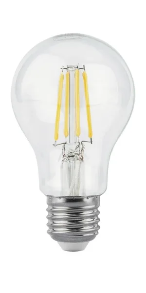 Лампа светодиодная филаментная Gauss Filament E27 2700К 8 Вт 740 Лм 185-265 В груша A60 прозрачная