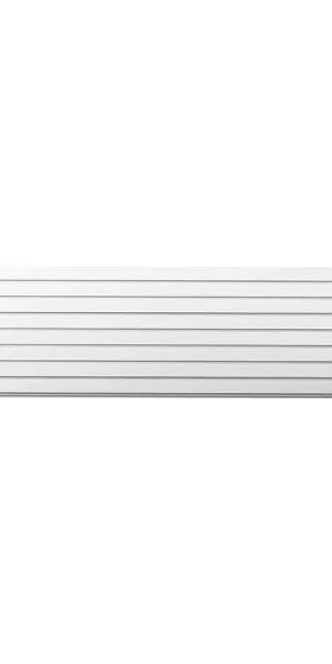 Панель декоративная из экополимера 200х2600х8 мм Bello Deco XPS СП 06/2.6 белая 0,52 кв.м