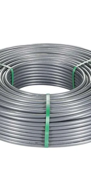Труба для теплого пола PE-Xa Valtec 25х3,5 мм из сшитого полиэтилена с антидиффузионным слоем EVOH серая (VA2535.3.C.050)