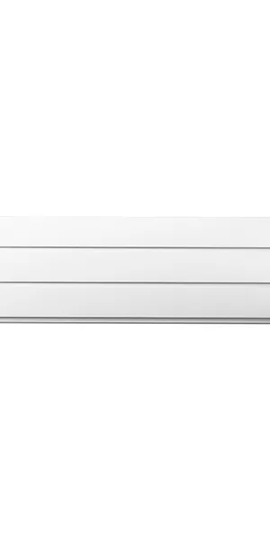 Панель декоративная из экополимера 200х2600х9 мм Bello Deco XPS СП 02/2.6 белая 0,52 кв.м