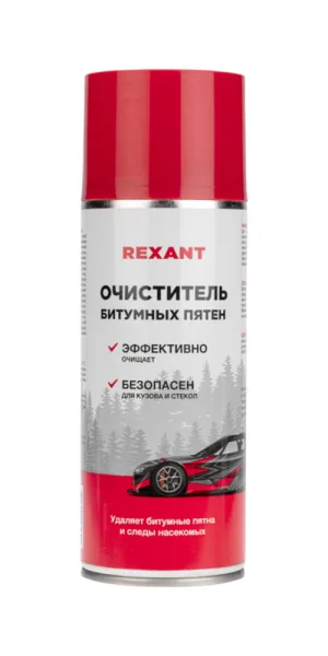 Очиститель битумных пятен и следов насекомых 520 мл аэрозоль Rexant