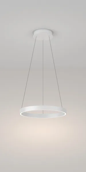 Светильник светодиодный подвесной Maytoni Rim 4000К 25 Вт 8 кв.м белый IP20 (MOD058PL-L22W4K)