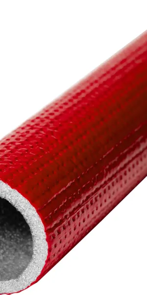 Теплоизоляция для труб K-FLEX ПЭ 18х6 мм бухта 10 м красная