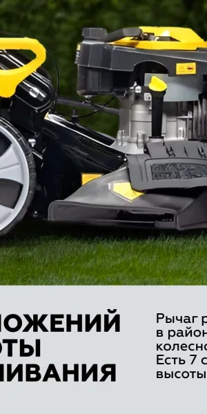 Газонокосилка бензиновая Champion LM5345 6 л.с.