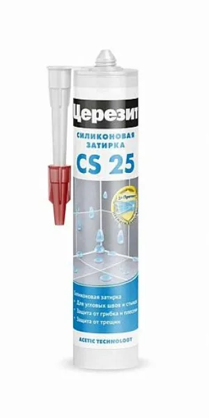 Герметик-затирка силиконовая Церезит CS 25 №46 карамель 280мл 263879