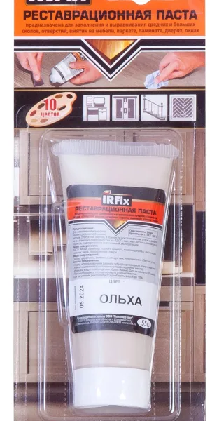 Паста реставрационная IRFIX ольха 55гр 20302