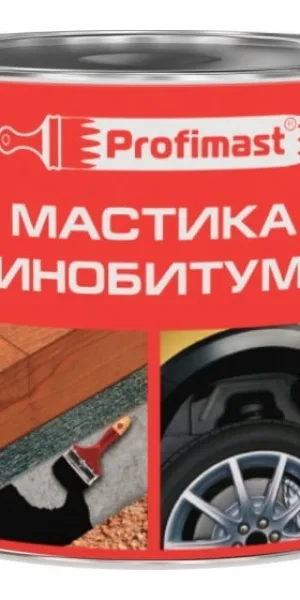 Мастика резино-битумная 1,8кг Profimast 237263