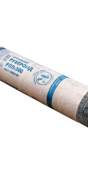 Рубероид РПП-300 1м х15м
