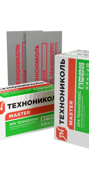 Пенополистирол XPS Техноплекс Мастер 1180х580х50мм (уп/8плит, 5,48м2/0,27м3)