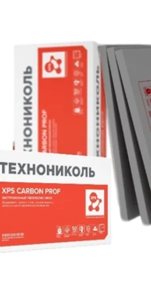 Теплоизоляционные плиты XPS Технониколь Карбон Проф 1180х580х50мм (уп/8плит, 5,48м2/0,27м3)