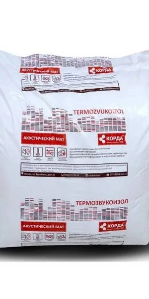 Звукоизоляция базальтовая Шуманет-БМ 1200х600х50 мм (уп/4 плиты, 2,88м2/0,144м3)