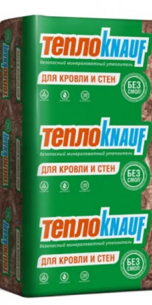 Утеплитель ТеплоКнауф Коттедж (Knauf) TS 036 Aquastatik 1230х610х100мм