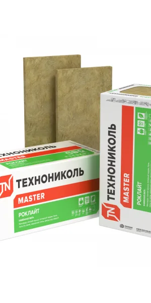 Утеплитель Роклайт Технониколь 1200х600х100 мм уп. 4 плиты 2,88 м2