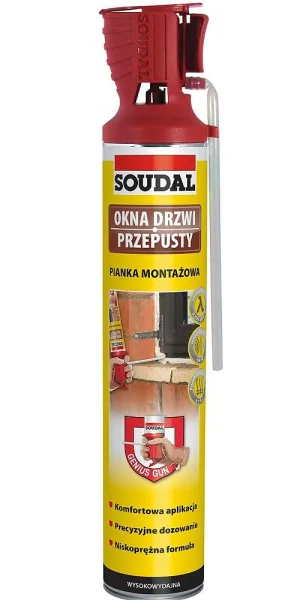 Пена монтажная Soudal Genius Gun 750 мл 131132