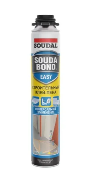 Клей пена Soudal Soudabond EASY GUN 750мл 121618