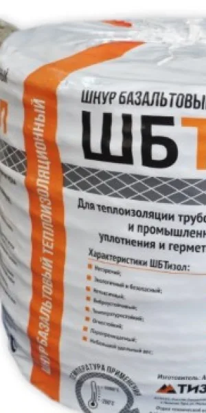 Шнур базальтовый D-10мм - - -