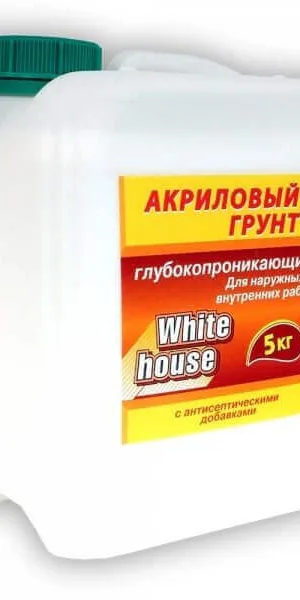 Грунтовка White House акриловая для наружных и внутренних работ  5кг