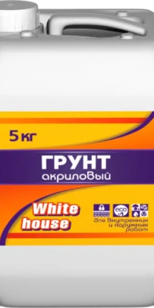 Грунтовка White House акриловая для наружных и внутренних работ  5кг