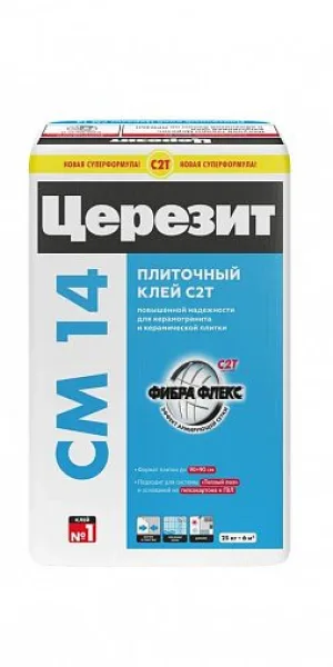 Клей для плитки Церезит СМ 14 25кг