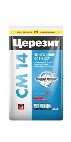 Клей для плитки Церезит СМ 14 Экстра 5кг