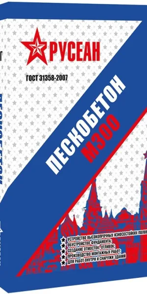 Пескобетон М-300 Русеан 40 кг