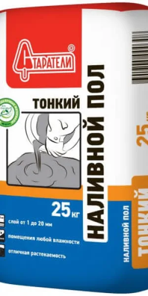 Наливной пол Старатели Тонкий 25кг