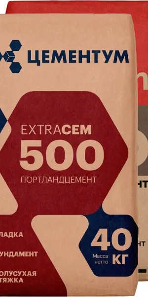 Цемент М-500  Цементум ExtraCem  40 кг