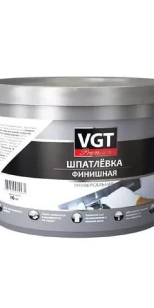Шпатлевка ВГТ Premium финишная акриловая 16кг 205816