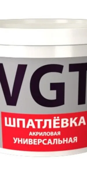 Шпатлевка "ВГТ" универсальная акриловая  18 КГ (4) 7 391