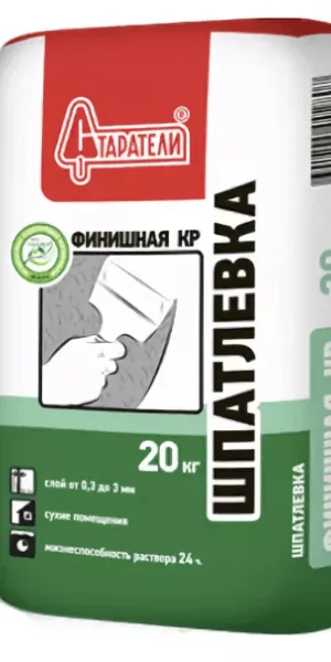 Шпатлевка Старатели Финишная КР 20 кг полимерная