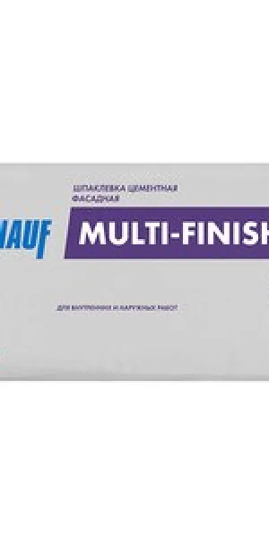 Шпатлевка Цементная Кнауф (Knauf) Мультифиниш белый 25 кг