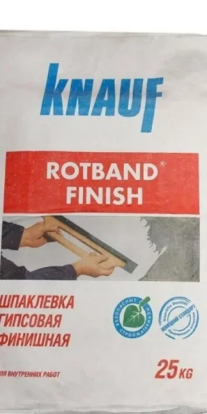 Шпатлевка Ротбанд Финиш Кнауф 25 кг
