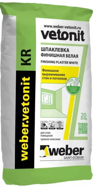 Шпатлевка Vetonit KR  20кг