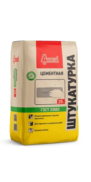 Штукатурка цементная Старатели 25 кг