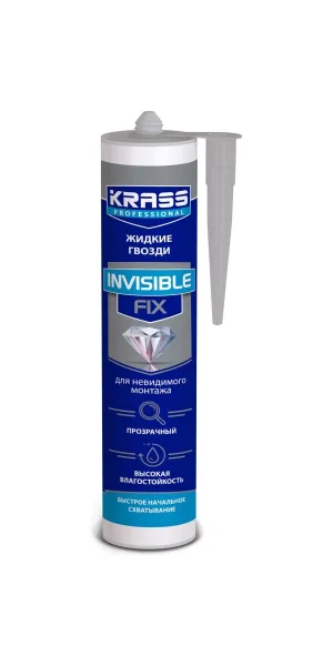 Клей KRASS ЖГ InvisibleFix для невидимого монтажа 300мл