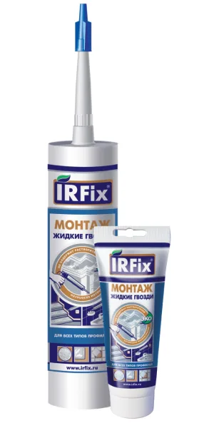 Клей монтажный IRFIX Монтаж белый 250мл  20007
