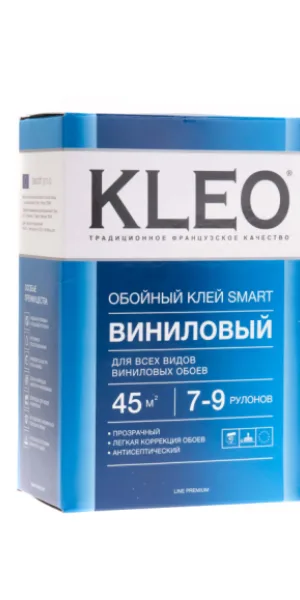 Клей обойный "KLEO" SMART 7-9 для виниловых обоев (35-45м2, 200г)
