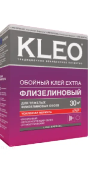 Клей обойный "KLEO" EXTRA 35 для флизелиновых обоев (35м2, 240г)